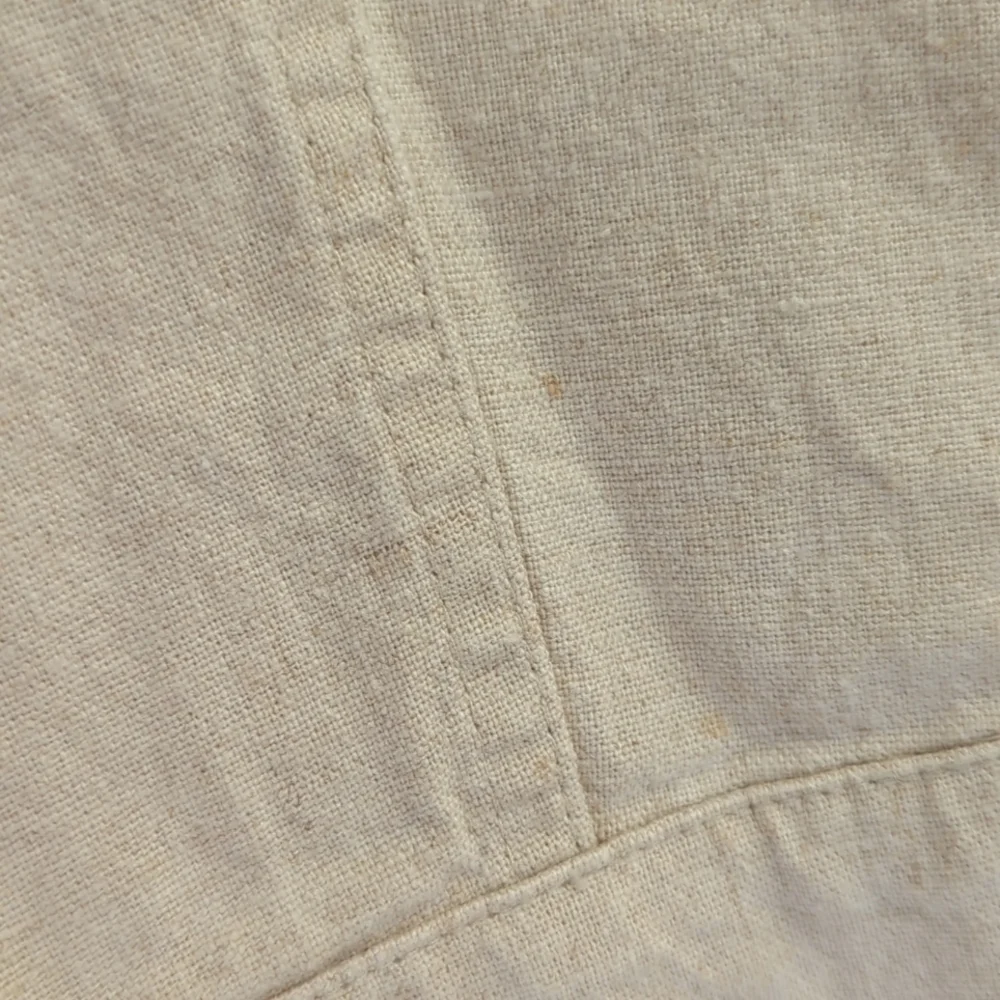 J.Jill Linen Sequin Snap Front Blazer Jacket MT Khaki Tan - Picture 16 of 16